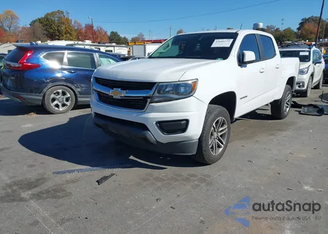 2020 Chevrolet Colorado 2Wd Short Box Wt z USA, uszkodzony, nr VIN 1GCGSBEA2L1214279